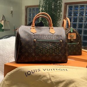 Louis Vuitton Perforated Speedy 30